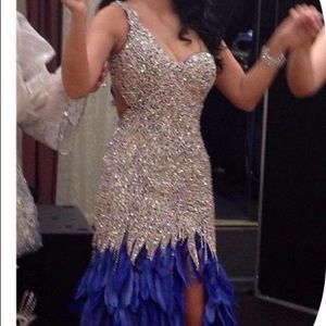 Mac Duggal Custom made Pageant Gown